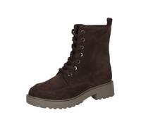 Caprice Ladies Fashion Leather Boots Brown (DK Brown Suede) 41