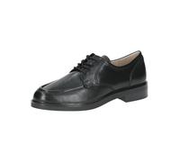 CAPRICE Low Shoe 9-23303-43 G Width, Black (Black Nappa), 8.5 UK