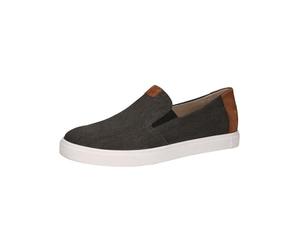 CAPRICE Men's Leather Slip-ons Without Laces, Black (Black Comb), 9,5 UK