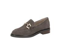 CAPRICE Slipper 9-24200-41 G Width, Grey Suede, 8 UK