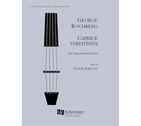 Caprice Variations. Violin Solo.