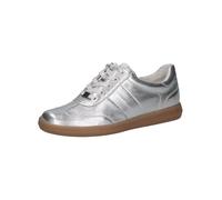 CAPRICE Women Damen 9-23705-44 Sneaker, Silver Metal, 8 UK