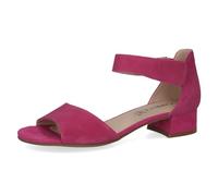 CAPRICE Women' 9-28212-42 Heeled Sandal, Fuchsia Suede, 4.5 UK