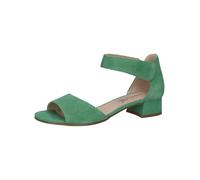 CAPRICE Women' 9-28212-42 Heeled Sandal, Green Suede, 3.5 UK