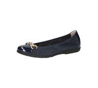 CAPRICE Women Ballet Flats Leather with Patent Finish