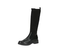 CAPRICE Women Boots with Heel Knee high with Zipper, Black (Black Comb), 6 UK