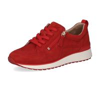 CAPRICE Women Damen 9-23702-42 Sneaker, Red Suede, 8 UK