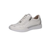 CAPRICE Women Damen 9-23721-44 Sneaker, White Silver, 6.5 UK