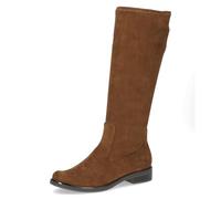CAPRICE Women Damen 9-25512-41 Fashion Boot, Brown Stretch, 6 UK