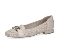 CAPRICE Women’s Heeled Slip-ons, White (OFFWHITE Comb), 5 UK
