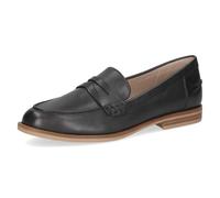 CAPRICE Women’s Leather Slip-ons, Blue (Ocean Nappa), 4 UK