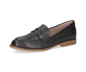 CAPRICE Women’s Leather Slip-ons, Blue (Ocean Nappa), 4 UK