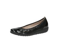 CAPRICE Women's 9-22103-41 Ballet Flat, Black (Black Comb), 6 UK