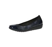 CAPRICE Women's 9-22103-41 Ballet Flats Wedge, Ocean Comb, 9.5 UK