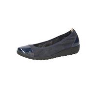 CAPRICE Women's 9-22103-42 Ballerina, Navy Nappa, 5 UK