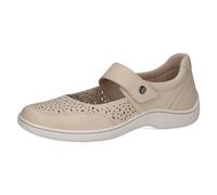 CAPRICE Women's 9-22156-42 Ballerina, Eggshell Nappa, 7.5 UK