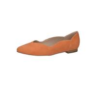 CAPRICE Women' 9-22200-42 Pump, Orange Suede, 7.5 UK