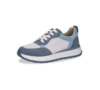 CAPRICE Women's 9-23704-42 Sneaker, Blue Stripes, 5 UK