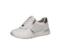 CAPRICE Women's 9-23725-44 Sneaker, White Silver, 6 UK