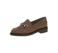 CAPRICE Women's 9-24200-41 Loafer, Taupe Suede 9 24200 41 343, 5.5 UK