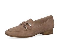 CAPRICE Women's 9-24201-42 Loafer Flat, Taupe Suede, 6.5 UK