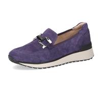 CAPRICE Women's 9-24700-43 Loafer Flat, Purple Suede, 6 UK