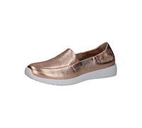 CAPRICE Women's 9-24708-42 Loafer Flat, Gold Flower Co, 8 UK