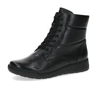 CAPRICE Women's 9-25102-41 Flat lace-up Ankle Boots, Black (Black Nappa), 3.5 UK