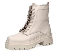 CAPRICE Women's 9-25230-41 Lace-up Ankle Boots with Heel, Beige Nappa, 4 UK