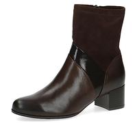 CAPRICE Women's 9-25319-41 Lace Up Heeled Ankle Boot, Leopard Comb, 7.5 UK