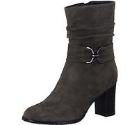 Caprice Women's 9-25328-41 Lace-up Ankle Boots with Heel, Stone Suede, 4 UK