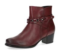 CAPRICE Women's 9-25336-41 Lace Up Heeled Ankle Boot, Bordeaux Nappa, 5 UK