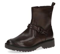 Caprice Women's 9-25420-41 Flat Ankle Boots, Dk Brown Nappa, 5 UK