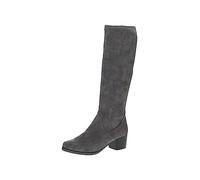 CAPRICE Women's 9-25506-41 Flat Boot, Dk Grey Str, 5 UK