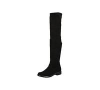 CAPRICE Women's 9-25510-41 Over-The-Knee Boot, Black Stretch, 7 UK