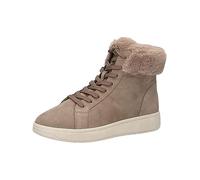 Caprice Women's 9-26104-41 Flat lace-up Boots Warm Lining, Mud Nubuck, 7.5 UK