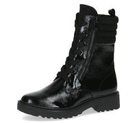 Caprice Women's 9-26211-41 Flat lace-up Ankle Boots, Black (Black Comb), 5 UK