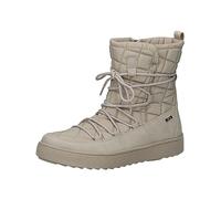 Caprice Women's 9-26215-41 Flat lace-up Boots Lining, Warm Grey Co, 4 UK