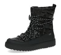 Caprice Women's 9-26215-41 Flat lace-up Boots Warm Lining, Black (Black Comb), 3.5 UK