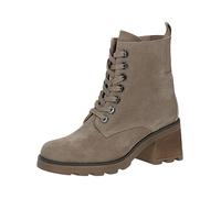 CAPRICE Women's 9-26217-41 Lace Up Heeled Boots, Mud Suede, 6 UK