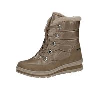 CAPRICE Women's 9-26226-41 Flat lace-up Ankle Boots with Warm Lining, Mud Comb, 5 UK