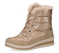 CAPRICE Women's 9-26226-41 Flat lace-up Ankle Boots with Warm Lining, Walnut, 3.5 UK