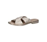 CAPRICE Women's 9-27100-42 Flat Sandal, Platinum Metal, 5 UK