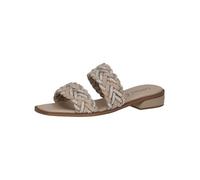 CAPRICE Women's 9-27101-42 Mule, Taupe Snake, 7.5 UK
