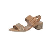CAPRICE Women's 9-28203-42 Sandals, Bark Comb, 7.5 UK