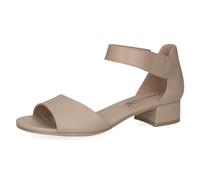 CAPRICE Women's 9-28212-42 Sandals, Beige Nappa, 6.5 UK