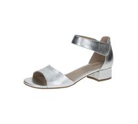 CAPRICE Women's 9-28212-42 Sandals, Silver Metal, 3.5 UK