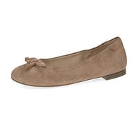 CAPRICE Women's 9-9-22112-20 Ballerina Shoes, Desert Suede, 5 UK