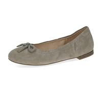 CAPRICE Women's 9-9-22112-20 Ballerina Shoes, Salvia Suede, 9 UK