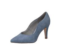 CAPRICE Women's 9-9-22403-20 Pump, Blue Suede, 3.5 UK